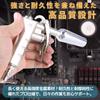 PLEAVIT Air Duster Gun, Air Blow Gun, Compressor Gun, Air Leak Prevention, Flow Adjustment, 130mm Long Nozzle, Air Boost Nozzle Set