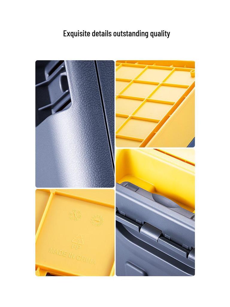 Outdoor Storage Trunk: Car-Mounted Organizer for Camping Supplies