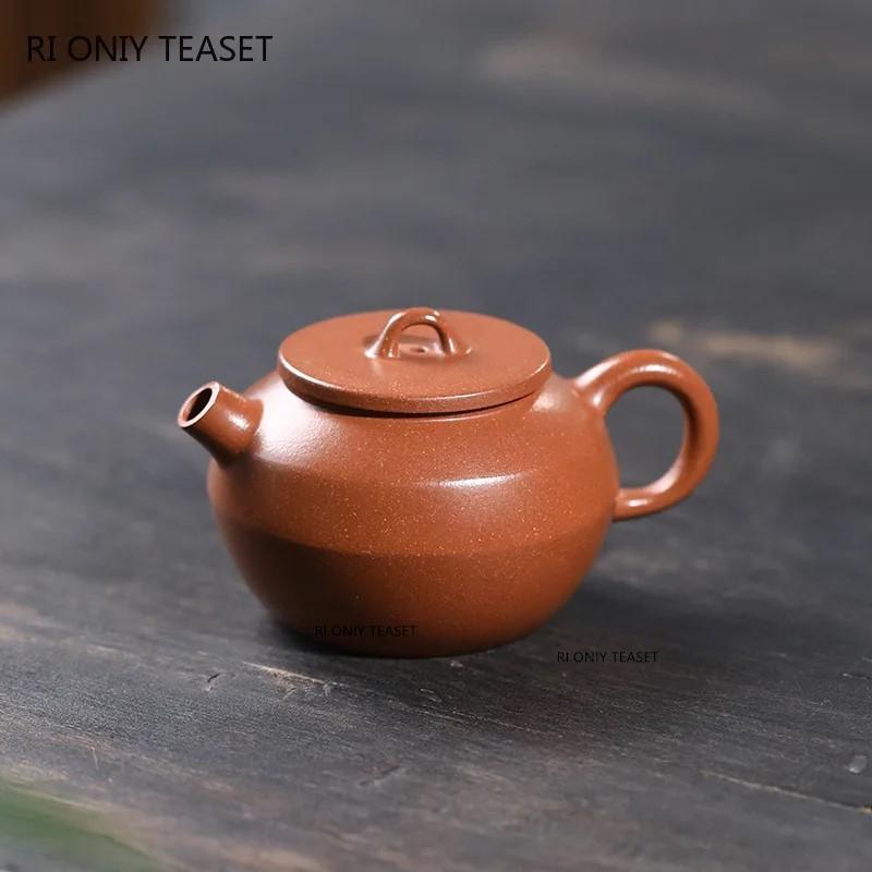 130ml Chinese Yixing Purple Clay Teapots Beauty Tea Infuser Kettle Famous Handmade Zisha Tea Pot Teaware Tea Ceremony Gifts