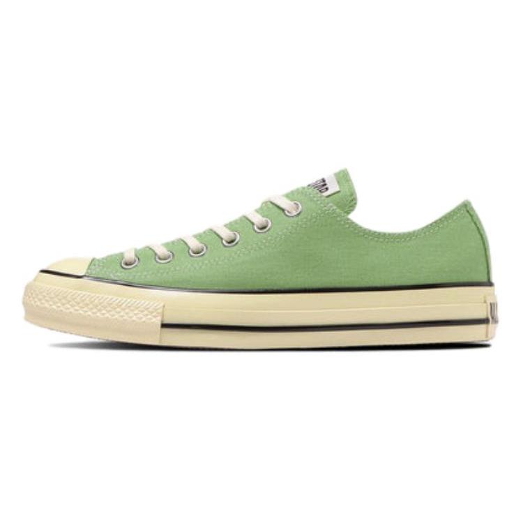 Converse ALL STAR US AGEDCOLORS OX Minimalist Style Abrasion Resistant Breathable Low top Canvas Shoes Unisex Green 31310941