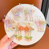 Children's Traditional Hanfu Headdress Hair Clips with Tassels - Handmade Pair for Girls
