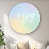 LED Wall Clock Creative Clock Living Room Home Bedroom Silent Clock Nordic Style Fashion Wall Clock