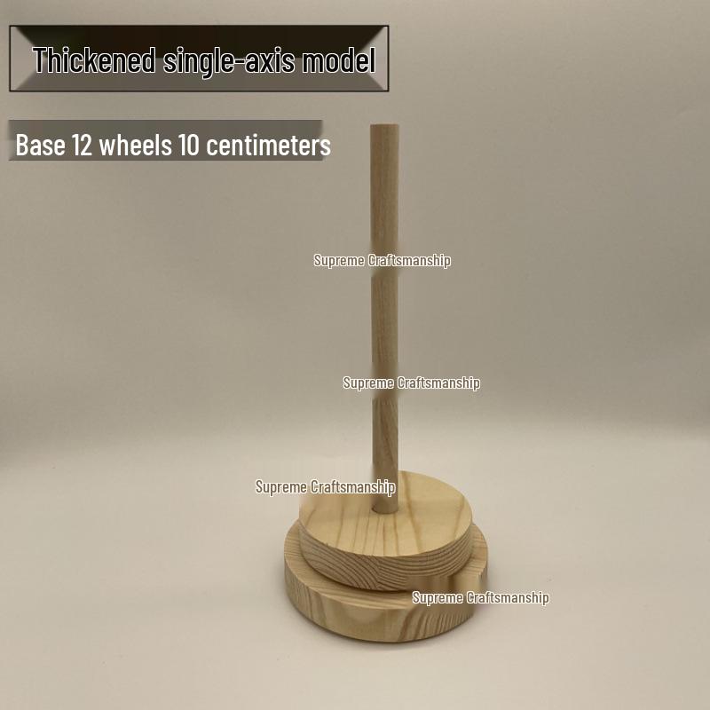 

Handmade Solid Wood Portable Yarn Winder and Knitting Aid Tool