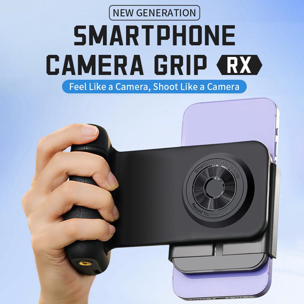 Akıllı Telefon Kamera Snap Grip 15W Kablosuz Şarj Standı Döndürülebilir Manyetik Kamera Tutacağı BT Braketi