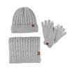 Yingtu Winter Warm Hat, Scarf & Gloves 3-Piece Set