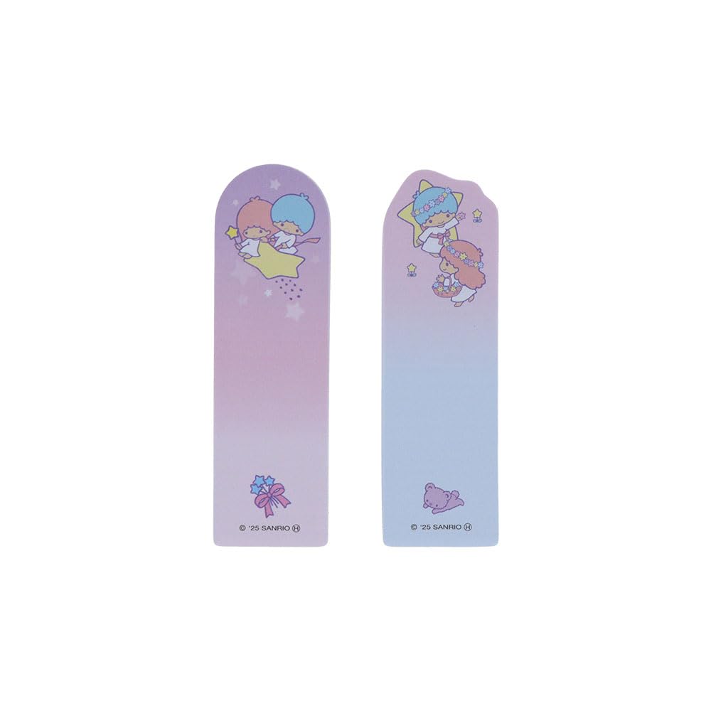 Stationery Sanrio Characters Sticky Notes with Case and Cup Little Twin S2849291 Sun-Star Case, Stars, Lavender,