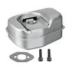Exhaust Muffler 545 18 08 43 Designed for Jonsered Chainsaws CS2234 CS2238 230 235 236 240 with Gasket and Screws