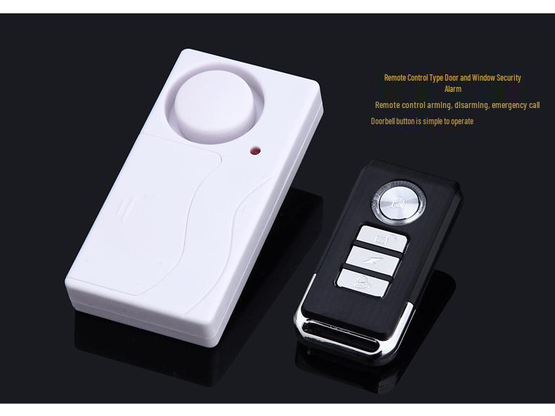 Wireless Electronic Door Magnet Alarm: Remote Control, Anti-Theft, Epidemic Prevention, Room Door Switch Reminder