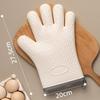 Thickened Anti-Scald Silicone Heat Resistant Hand Cover Anti-Slip Heat Insulation Oven Mitts Portable Protect Gloves For Kitchen