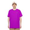 Nike T Shirts Men's Purple Crew Neck Moderate Straight Fit DV9316-551