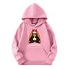 Child Fashion Lightweight Long Sleeve Pullover With Pockets  Print Hoodie