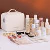 PU Leather Travel Toiletry Pouch Large Capacity Makeup Toiletries Organizer  Shopping