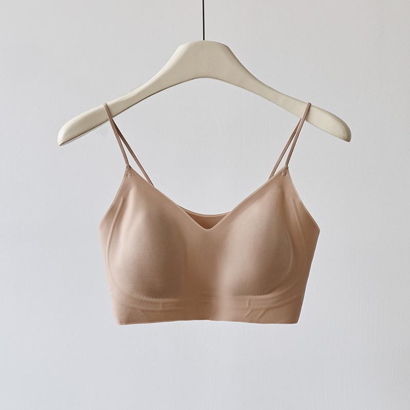 

Женский ультратонкий бюстгальтер-основа - Бесшовный, дышащий, дизайн «кроличьи ушки» для более изящного вида S (70–100 jins)