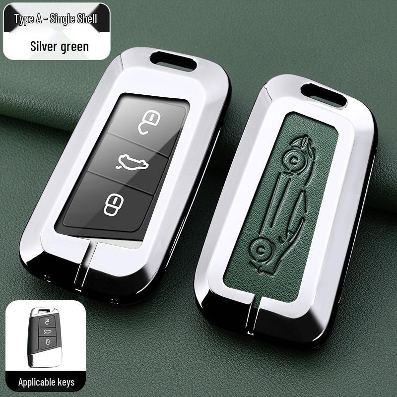 Metal Key Shell for Volkswagen Models: New Sagitar, Lavida Plus, Tayron, Tuon, Tiguan L, Bora, Magotan