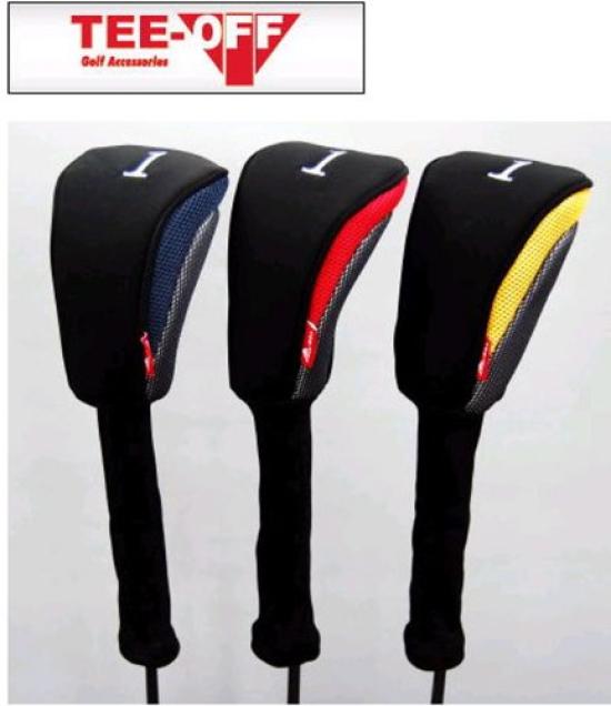 LEZAX Driver Headcover NV TEE-OFF (450cc Compatible), Navy, TOHC-6221