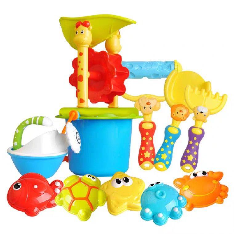 Children Beach Toy Suit Shovel Bucket Playing with Soil Baby Sand Digging Tool Sand Boys and Girls Sea Treasure Edge