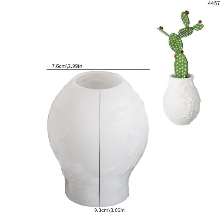 Elegant Vine Shaped Sturdy Silicone Flower Pots Mould Tool Must Have Accessory for Home Use Resin Art Enthusiasts