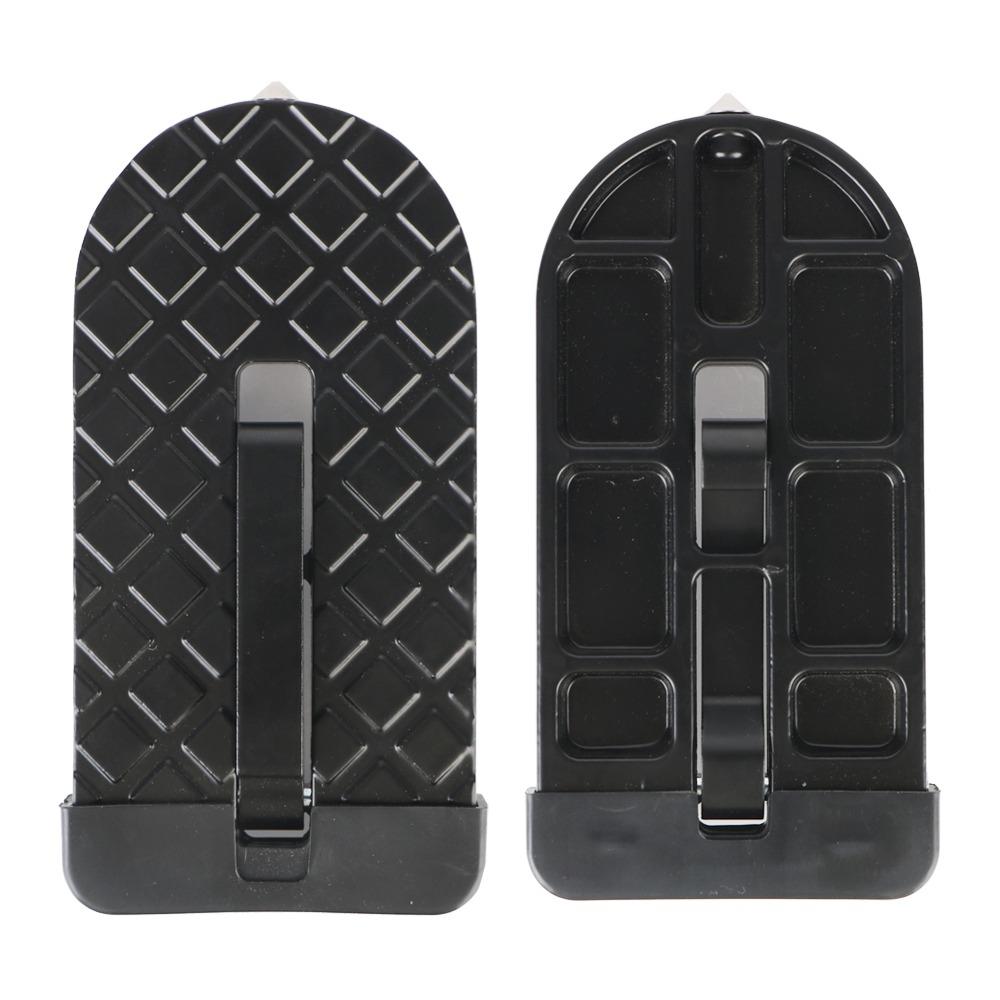 Rack de teto do carro universal passo dobrável porta do carro pé pegs pedal segurança martelo disjuntor vidro passo trava gancho acessórios do carro jeep suv