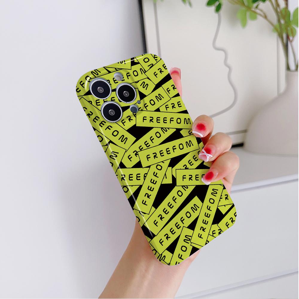 All-inclusive Film Phone Case Cartoon Fashion Design Hard Shell Full Cover Camera Protection Case for iPhone Huawei Honor Vivo Google