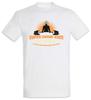 WHITE SUPER SAIYA GYM VINTAGE T-Shirt Mens Womens Tees Top - Dragon Goku Goten Ball Son Z Anime Roshi