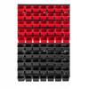 KADAX Tool Board Workshop Wall 58x78 Cm + 70 Trays Garage Workshop