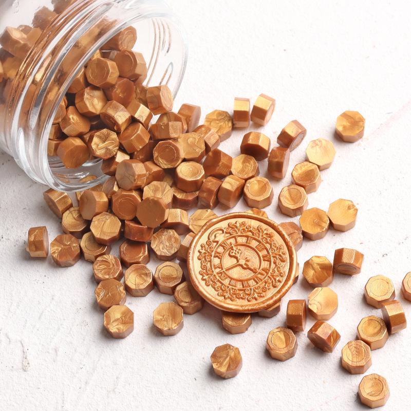 Boom Boom Rabbit Retro Metallic Sealing Wax Granules for Wedding Invitations & Envelopes - High Gloss Stamp Wax Seal.