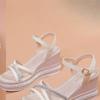 Buty w Nowym Stylu - Sandały na Koturnie z Wysokim Obcasem i Grubą Podeszwą dla Kobiet