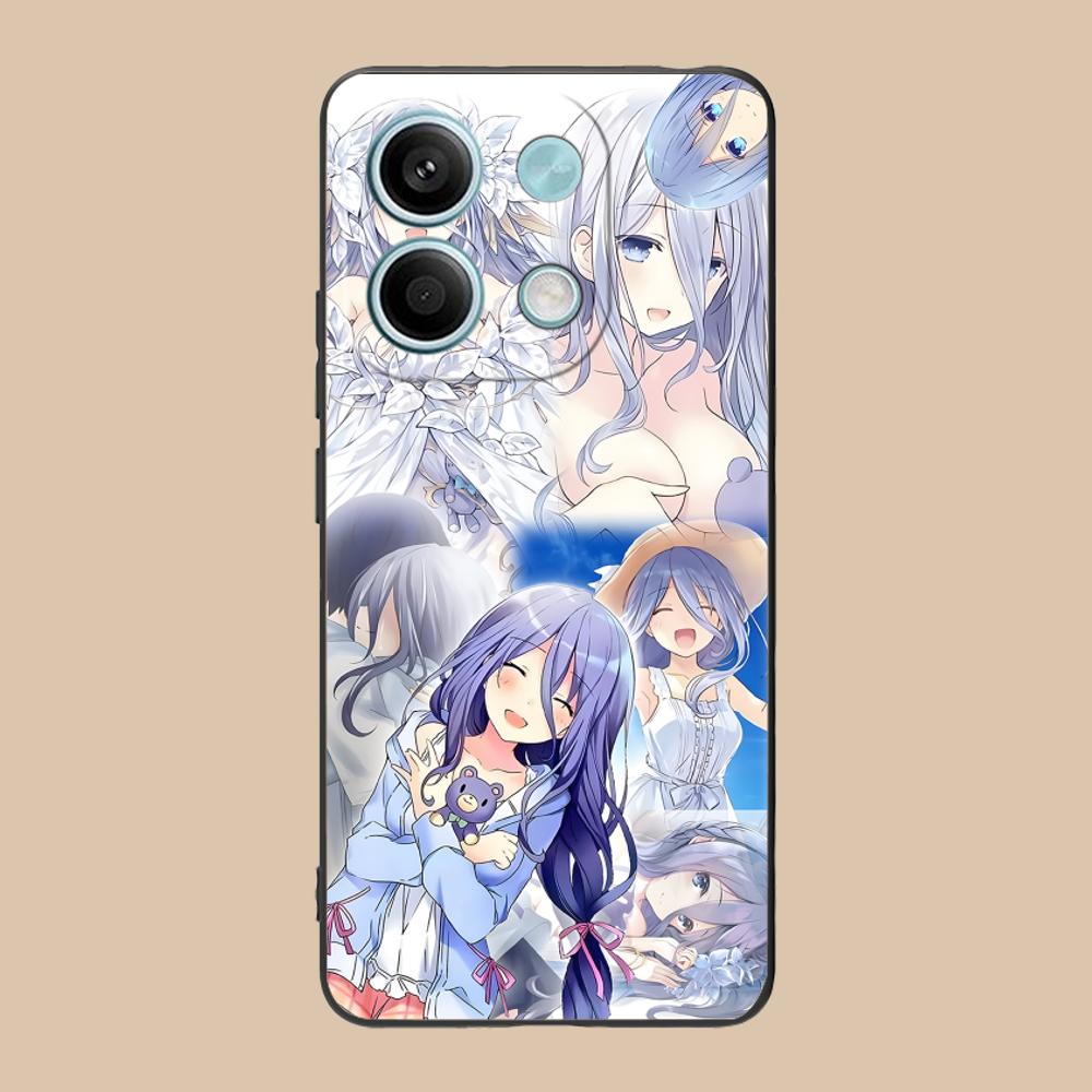 Date a Live Mio Takamiya Matte TPU Mobile Phone Case for POCO M7 M6 M5 M4 M3 X7 X6 X5 X4 X3 Pro GT 5G Colorful Printing Cover