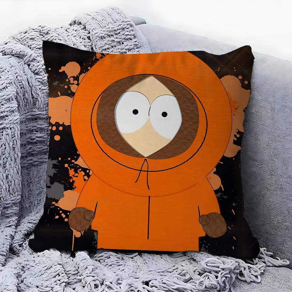 

Cartoon Kenny McCormick Pillowcase Toon Gift Cushion Cover Bedroom Home Sofa Chair Seat Decor Pillow Case 12x12Inch