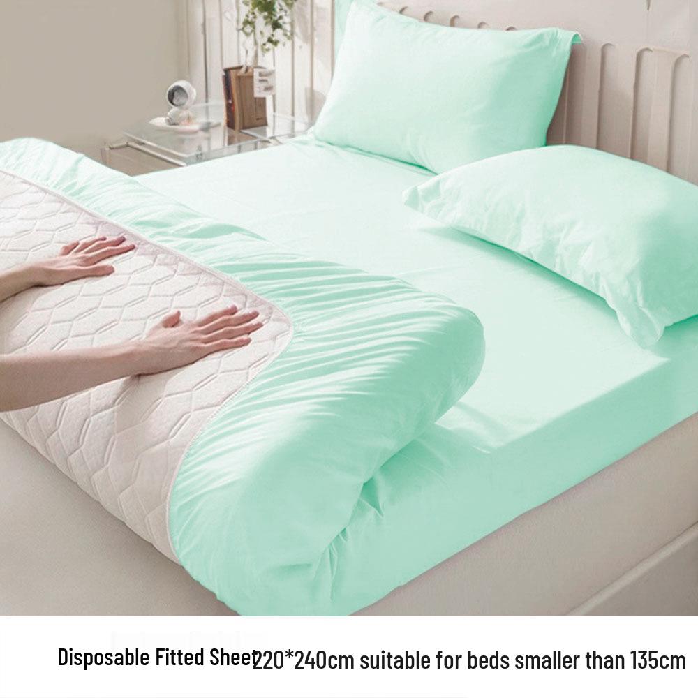Portable Double Travel Set: Printed Duvet Cover, Fitted Sheet & Pillowcases - Ideal for Hotels or Business Trips