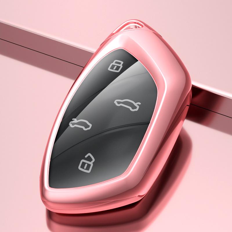 High-End Roewe Ei5/MarvelX Key Cover: Stylish Full Coverage Accessory for Men & Women