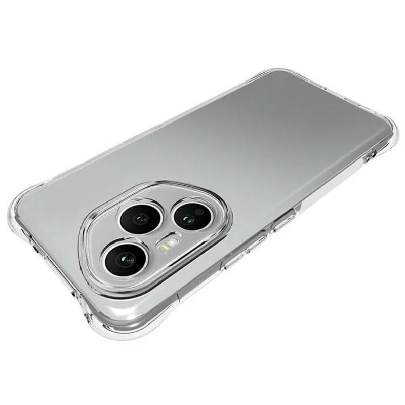 For Honor 400 Pro 5G (Global) Clear TPU Case WANLONFENG TM Series 2.0mm Phone Back Cover