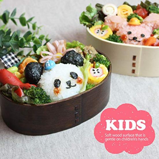 Miyoshi Lacquerware Honpo Bento Single Kindergarten Single Japan Box, Magewappa, Tier, 350ml, Children's, Lacquered, Hinata, Cute, Entry, Kids, Boys,