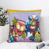 Poszewka na poduszkę Super Zings SuperThing Personalizowana Poszewka na poduszkę Na kanapę Sofa Sypialnię Nowoczesne poszewki