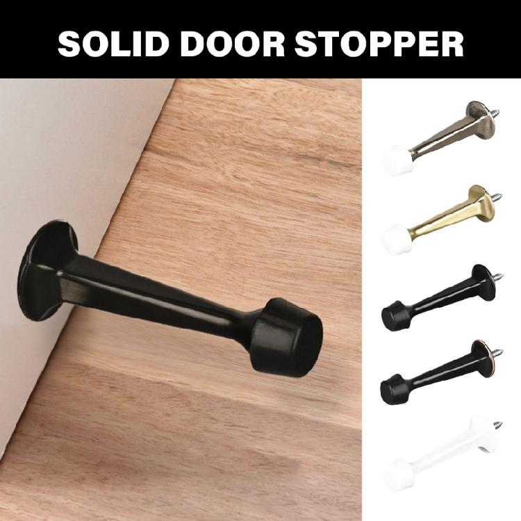 Wall Mounted Door Stop Protectors Door Stoppers Sound Dampening Door Stop with Rubber Bumper Wall Protetor Enduring