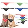 Washable Triangular Bandage Party Cat Bibs Puppy Kerchief Pet Scarf Dog Bandanas