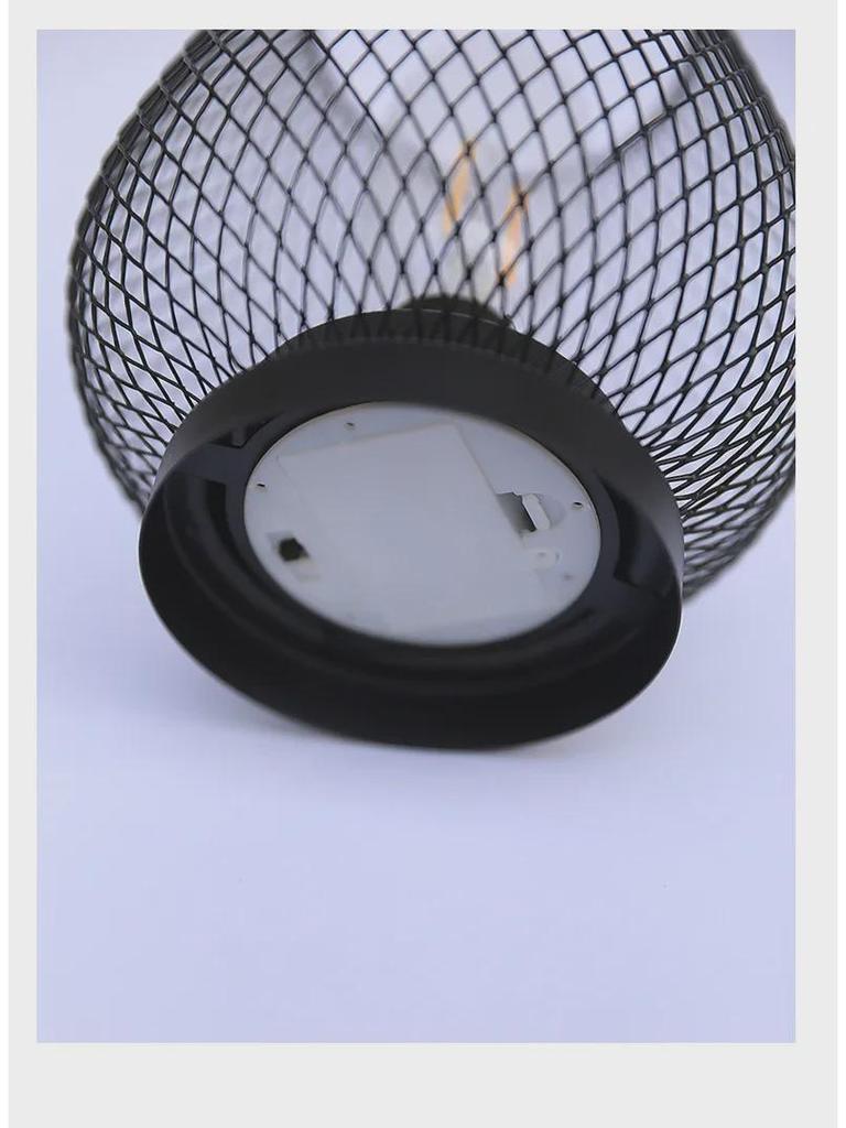 Kabelloses LED-Nachtlicht aus Eisendraht für Innen- und Außendekoration