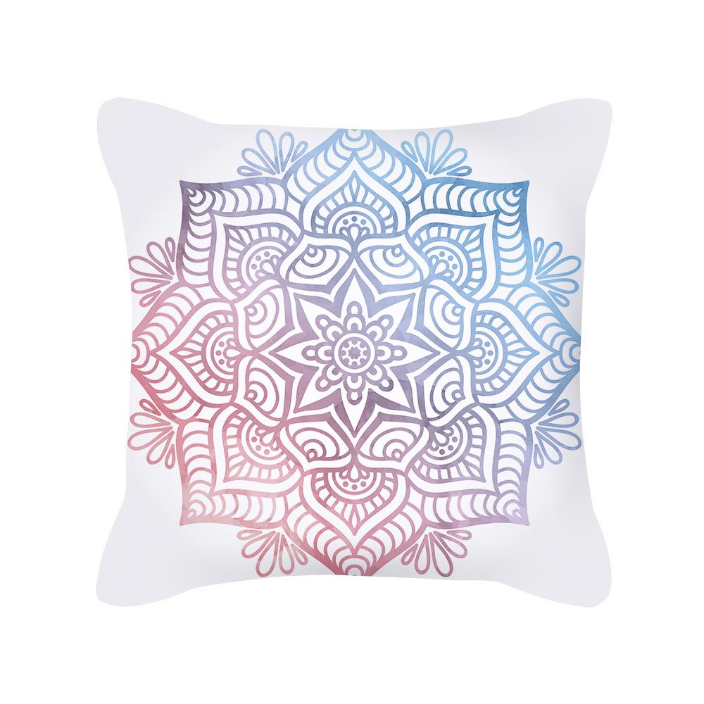 New Product Pillow Ins Nordic Style Geometric Pattern Plush Pillow Cover Sofa Cushion Cover