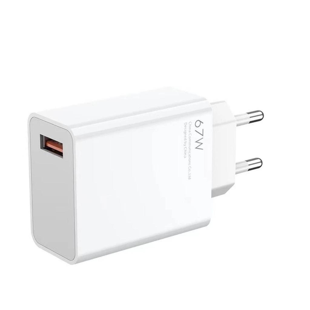 Xiaomi 67W/120W EU Charger Set for Redmi Phones - USB Fast Charging Adapter