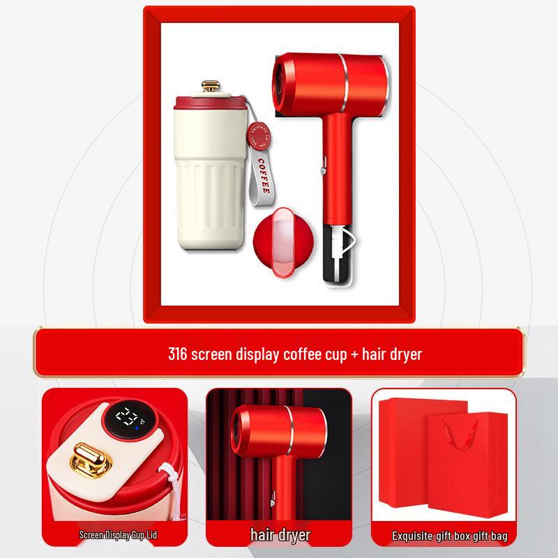 Custom Hair Dryer Gift Set for Company Anniversaries - Perfect for Clients and Employees
