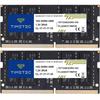 KIT Timetec 32GB (16 GB x 2) Memória RAM DDR4 para Notebook PC 2400MHz (PC4-2400T) PC4-19200 SODIMM 260 Pinos 1.2V CL17 Não-ECC Não Buffereado para Notebooks, Mini