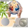 2D Flat Aluminium Sign with Christianity Theme - Navidad Figurine Ornaments with Dove Pattern - Ideal for Front Door, Wall, Porch, Fence Decor