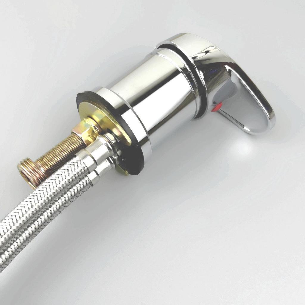 Robinet Universal de Amestec Apă Caldă și Rece pentru Stații de Șamponare Salon