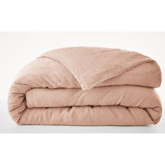 Housse de couette "Soline" toutes dimensions Lin lavé - Soline Vieux Rose - Housse de couette 240 x 220 cm