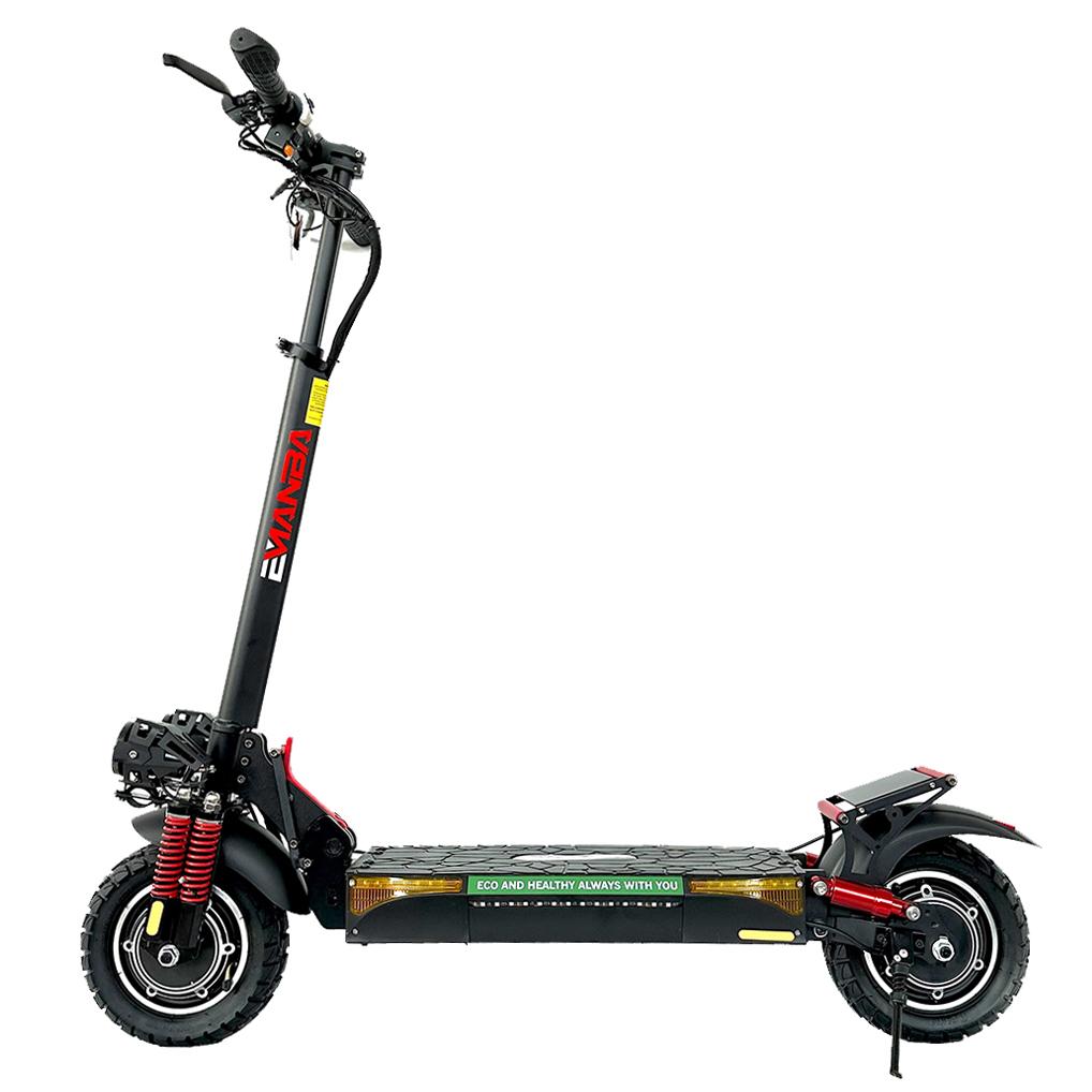 EMANBA X4 Dual Motor Electric Scooter with 48V 18Ah Battery,NFC Display
