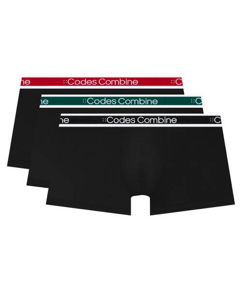 

[Codes Combine Нижнее белье] Активные Воздушные Цветные Ребристые Трусы 3 ШТ. [Отправлено из Кореи] 100% Оригинал 95