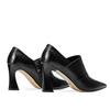 Fashion FHC 2025 Spring New Women Pumps,High Heels Office Lady Soft Leather Work Shoes,Pointed Toes,Side Zip,Black,Dropship