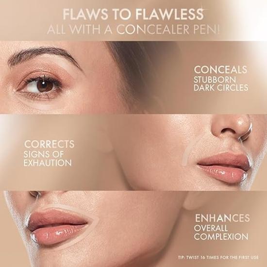 LAKMÉ Absolute Instant Airbrush Luminous Concealer Medium Coverage For All Skin Types Pencil - Cinmon, Pack Of 1