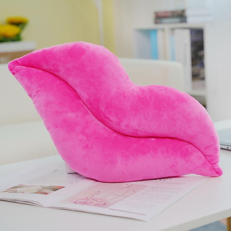 Creative Sexy Big Lip Pillow Plush Toy Red Lip Pillow Girls Bed Sleeping Doll Soothing Rag Doll