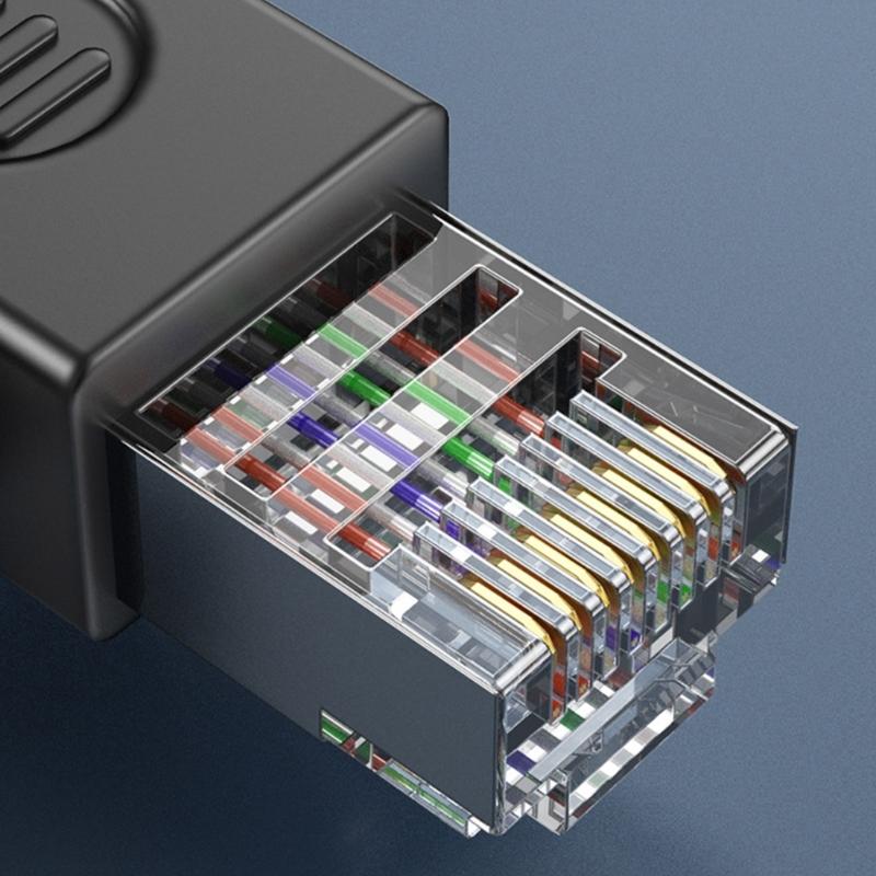Cat5 Male Female Cable Extension Cord Support Cat5 Standard RJ45 Cord Male to Female Connection